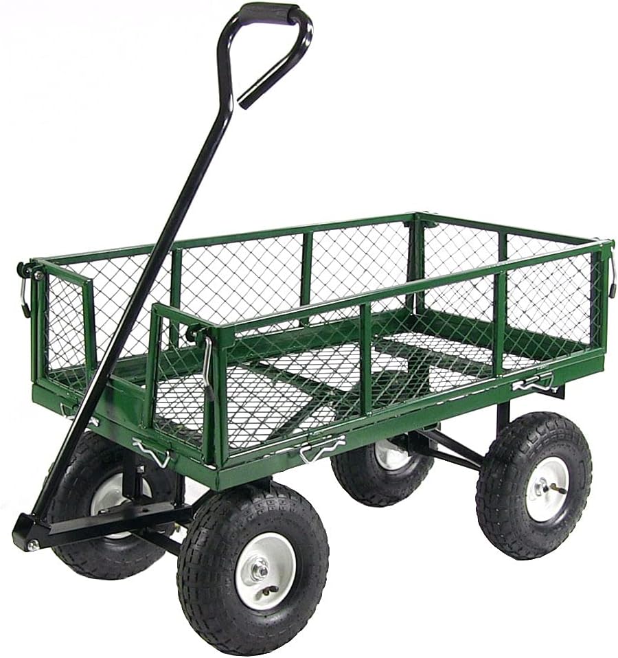 Yellow Heavy Duty Collapsible Utility Wagon R68300