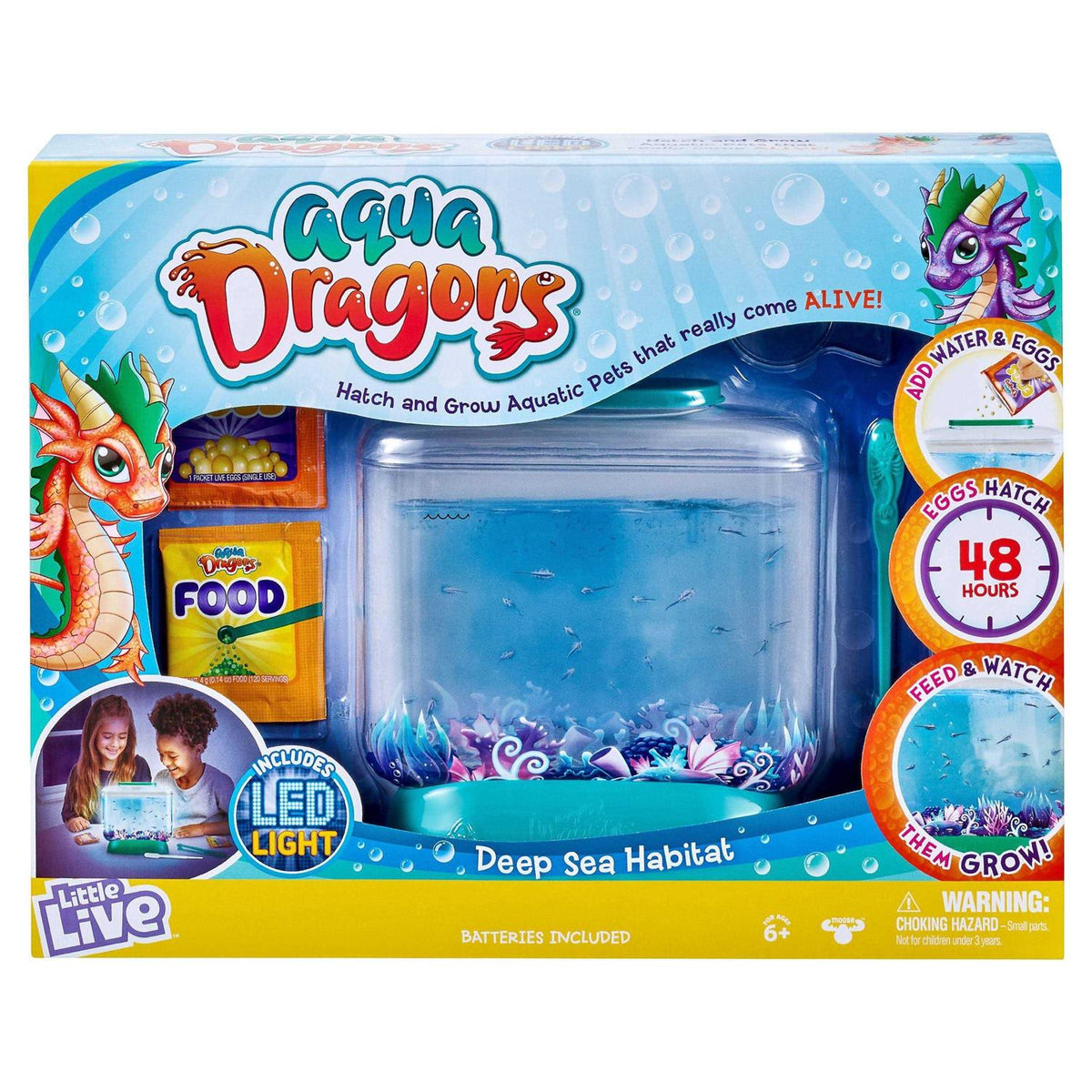 Aqua Dragons Deep Sea Habitat LED Light Up Tank N137