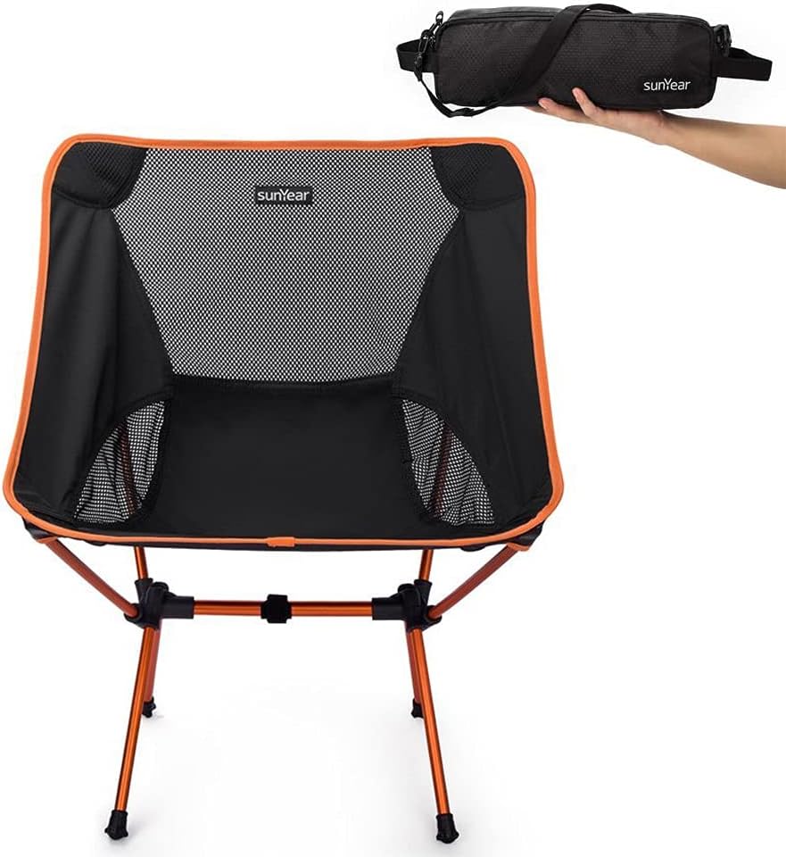 Compact Folding Camping Chair with Carry Bag S868