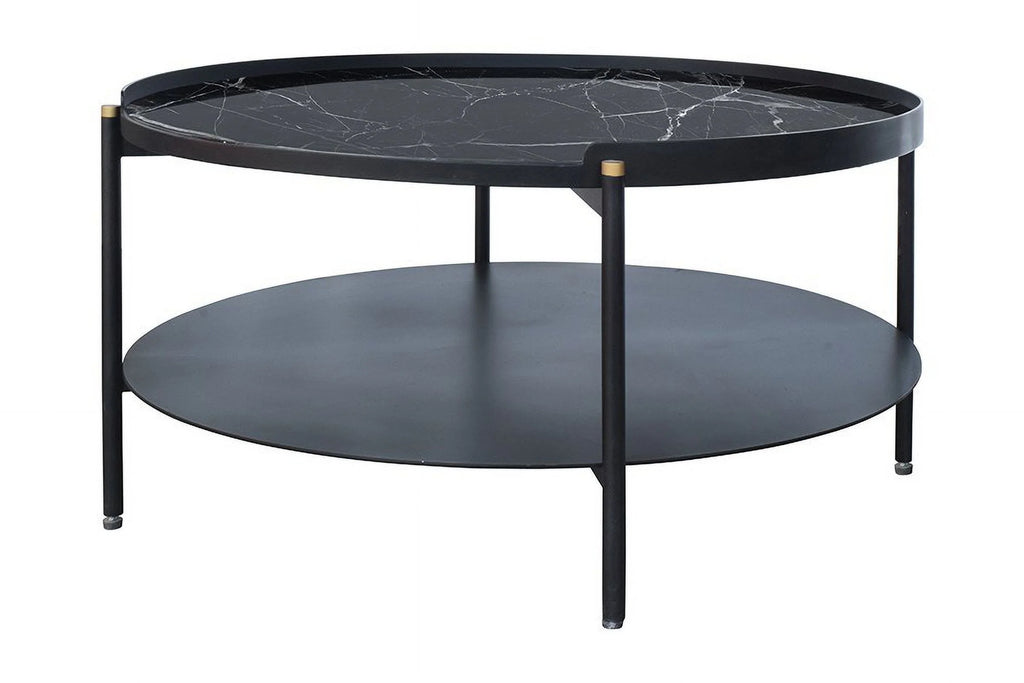 Black Metal Coffee Table P22119