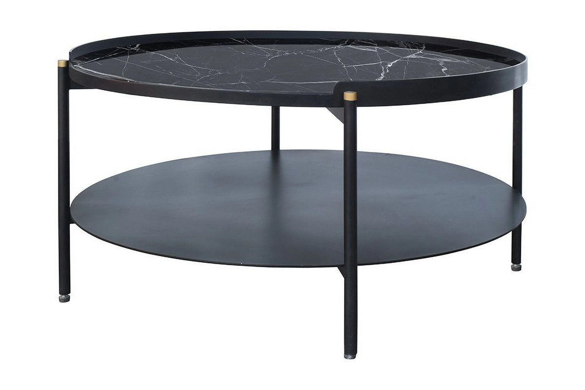 Black Metal Coffee Table P22119