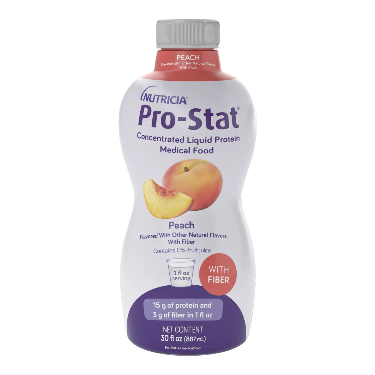 Peach Flavor Liquid 30 oz. Bottle S369346