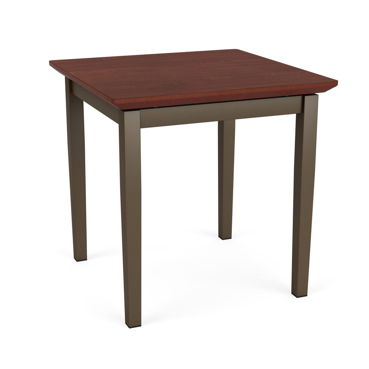 Bronze Canyon Cherry Steel Manufactured Wood End Table T586871