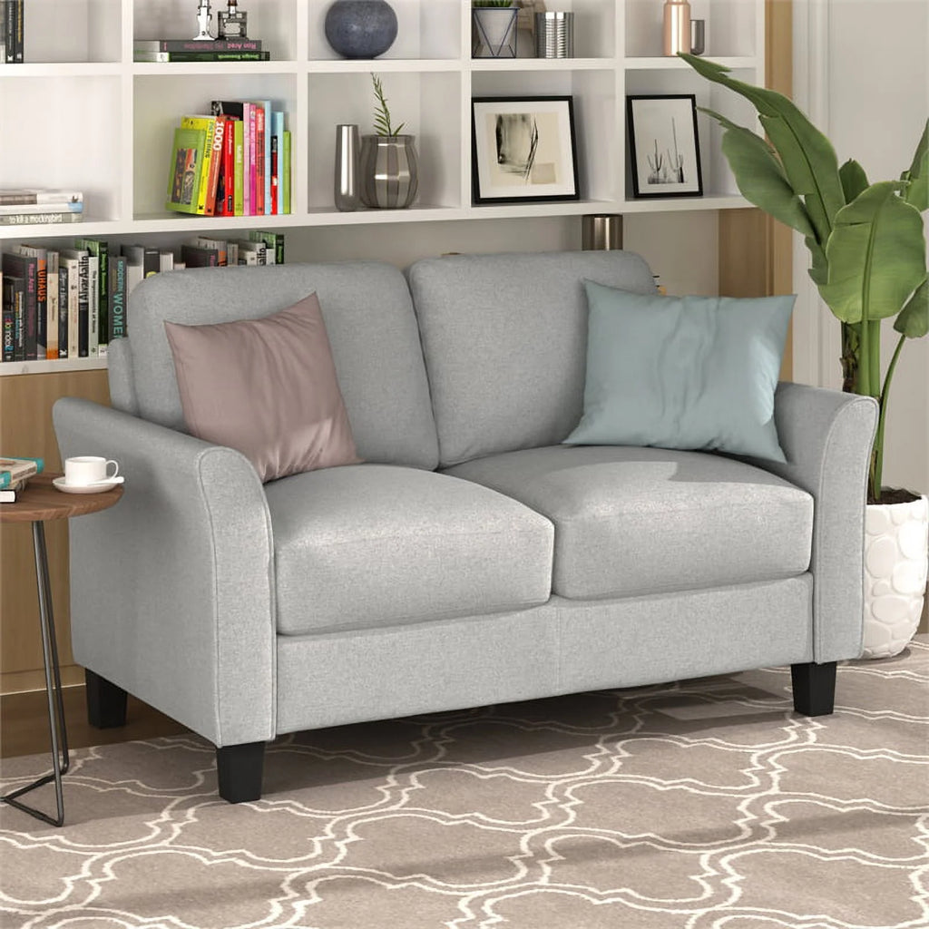 Light Gray 3 Piece Sectional Sofa Set Q4055