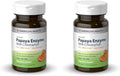 Papaya Enzyme with Chlorophyll Chewable Tablets 100 Count Pack of 2 F987