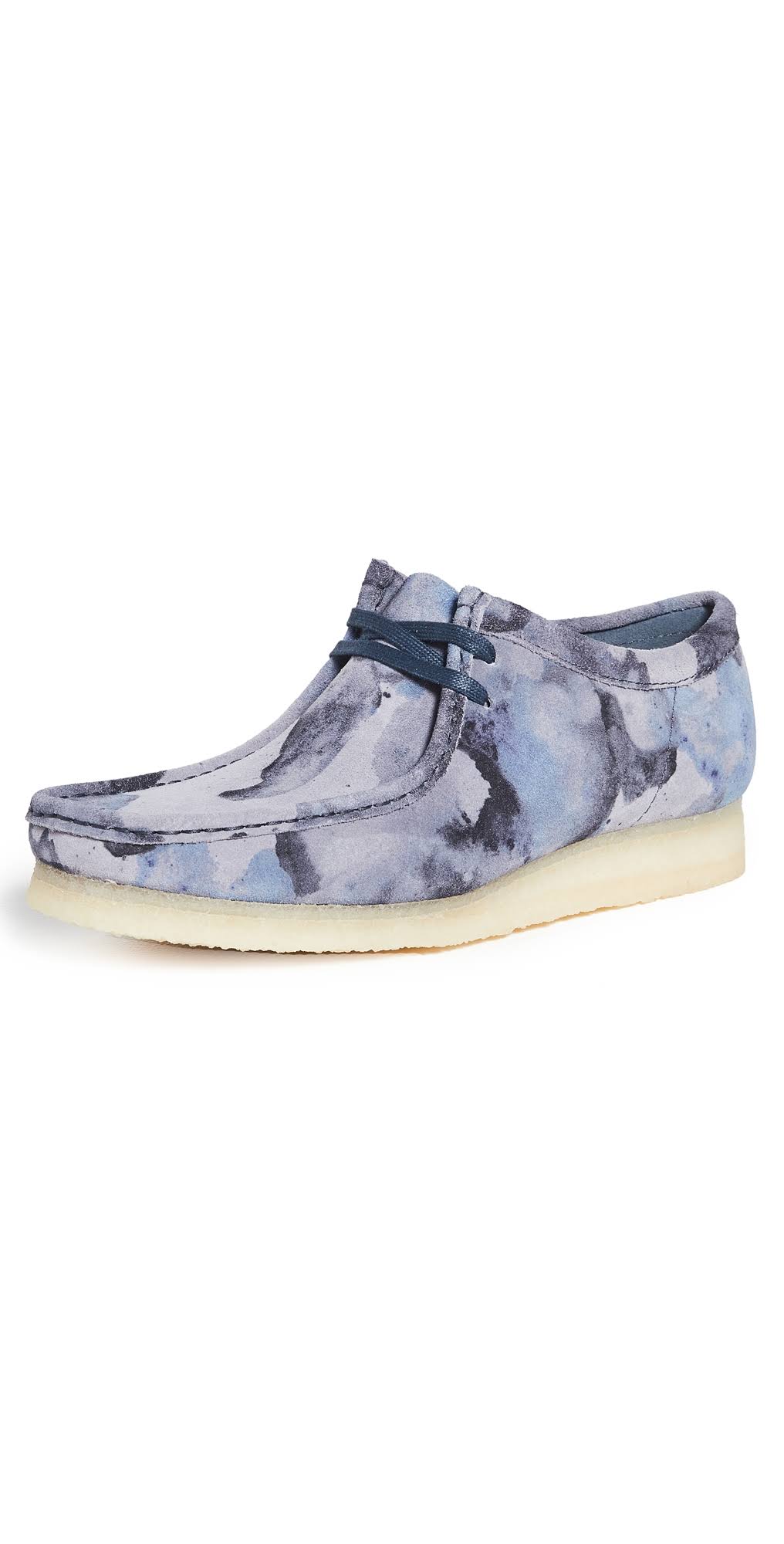 Blue Camo Wallabee Shoes R7918