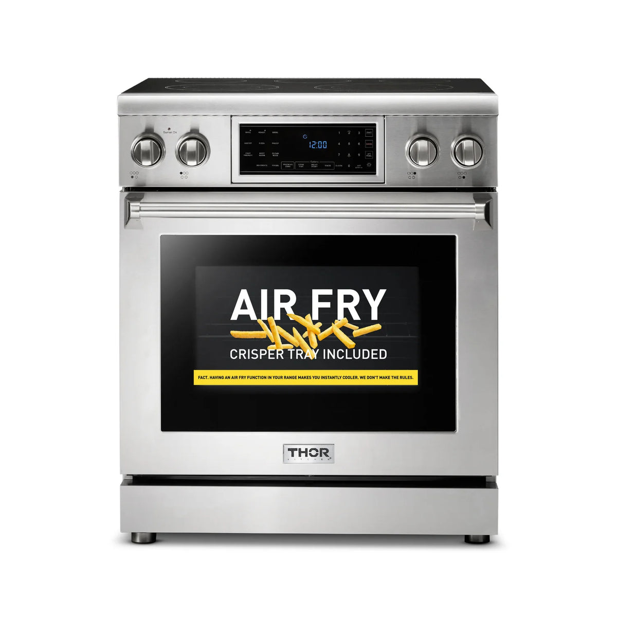 30 Inch Air Fry Self-Clean Electric Range H418