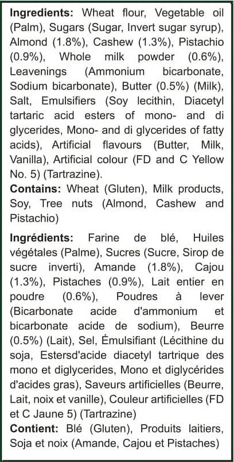 Pistachio/Almond, Cashew & Butter 21.2oz (600g) Combo Pack P3761