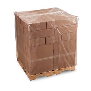 4 mil Clear Pallet Covers, 40 x 22 x 72, 55/Case Q47825