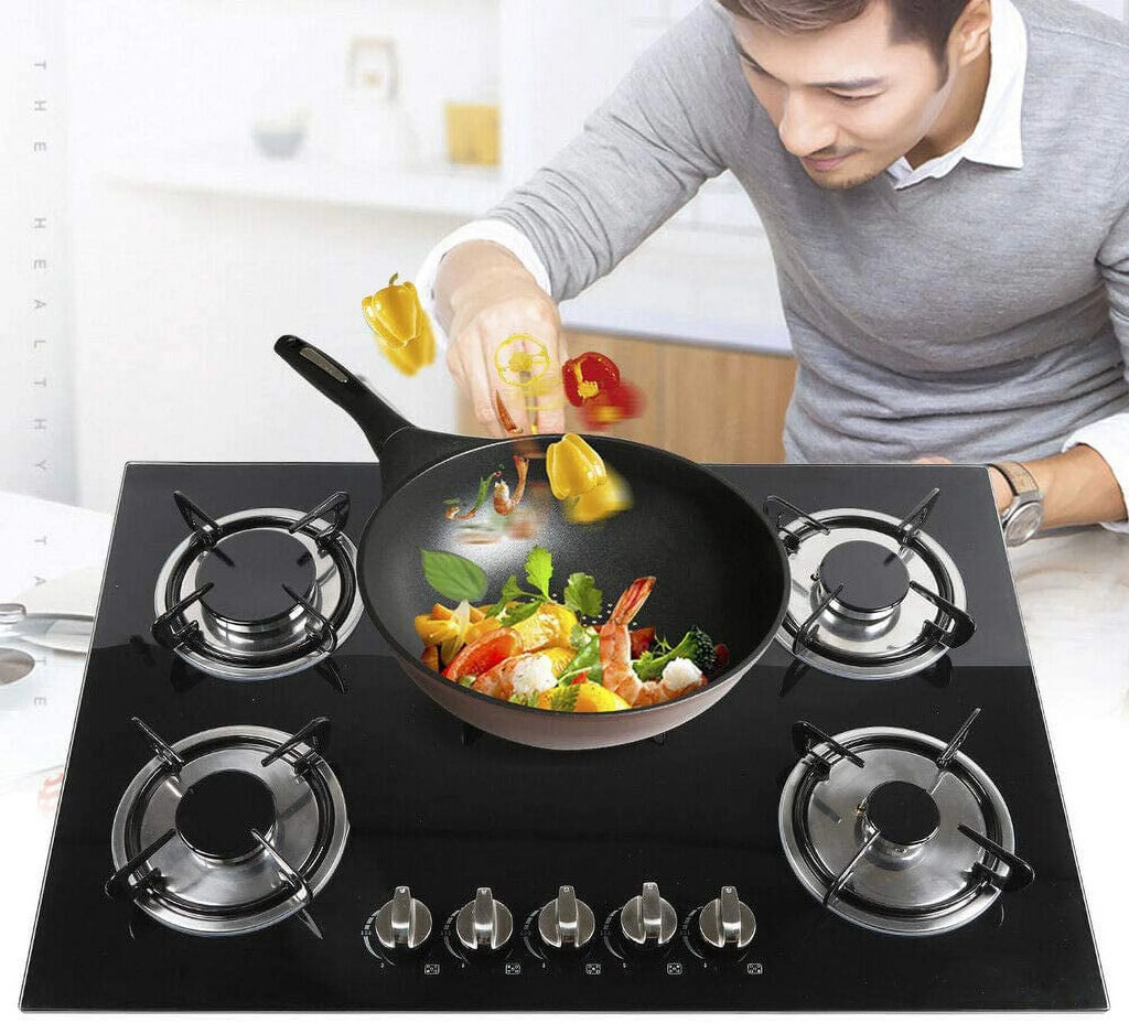 30'' 5 Burners Tempered Glass Gas Cooktop Z46814