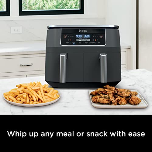 Grey 10QT DualZone Air Fryer Y6305