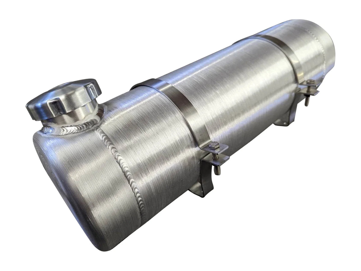 6x14 End Fill Round Spun Aluminum Gas Tank 1.4 Gallon U3428