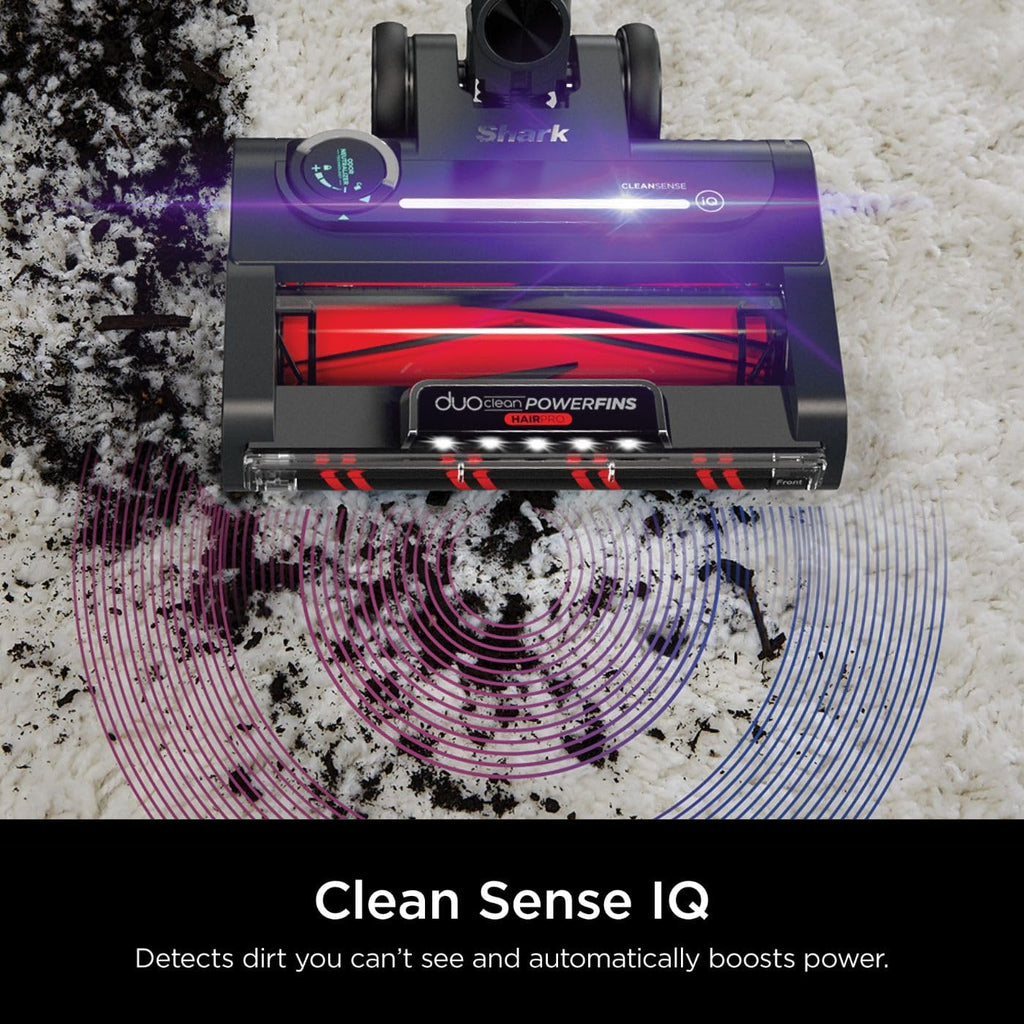 Cordless Vacuum with DuoClean PowerFins HairPro, Ash Purple S907