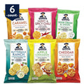 6 Flavor Variety Pack Rice Crisps, 12 Count Box W188303