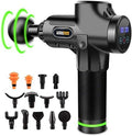 Handheld Percussion Massager with 13 Interchangeable Heads and 30 Speeds A3124