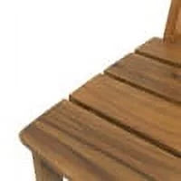 Acacia Wood Backed Barstools, Set of 4 W9326