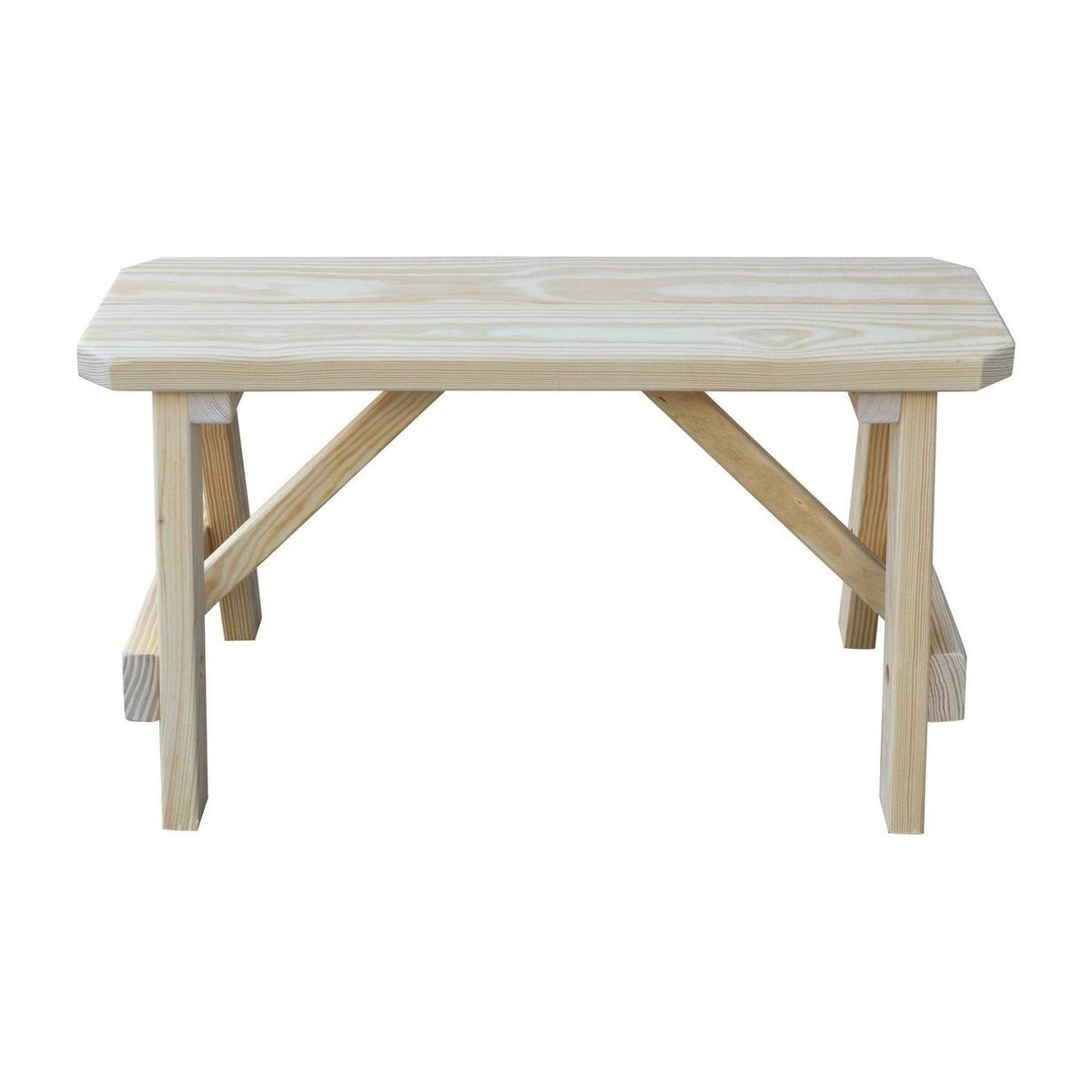Caribbean Blue Pine Bench B8789