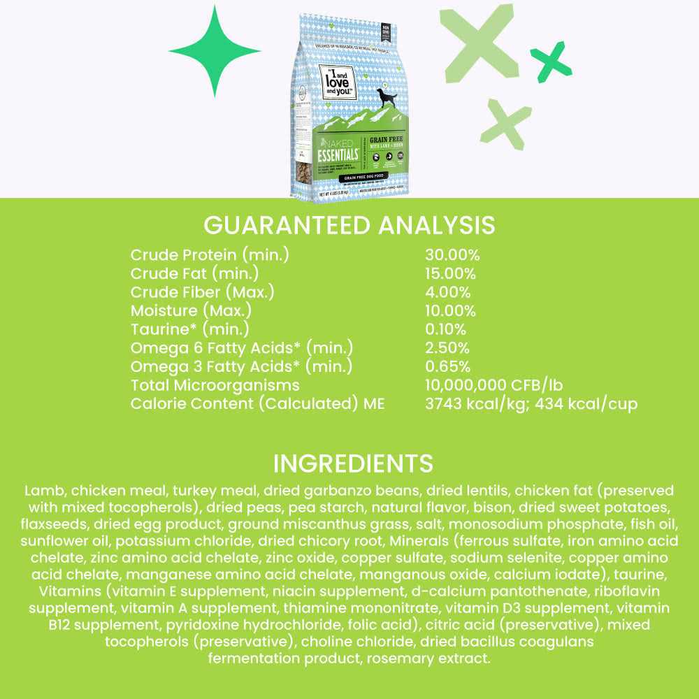 Dry Dog Food Lamb Bison L247692