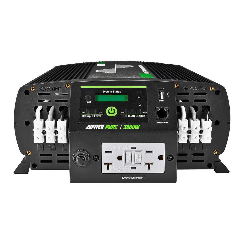 3000 Watt Continuous 6000 Watt Peak Pure Sine Wave Power Inverter T315