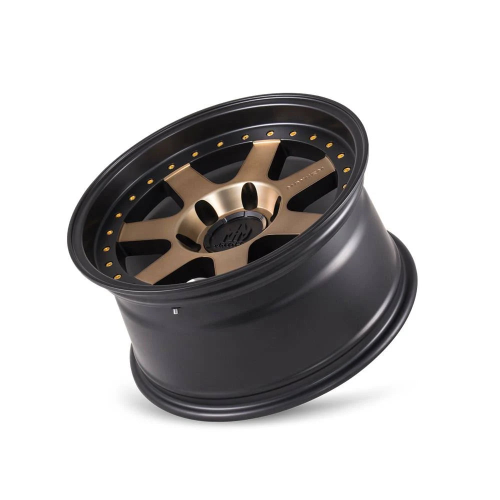 Matte Black 17x9 5x127 -6mm 78.1mm Wheel W69821