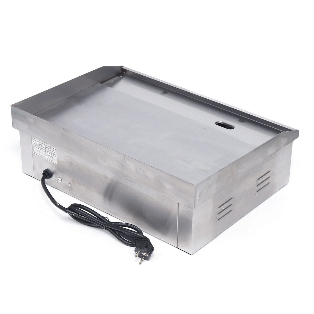 3000W 22'' Commercial Electric Griddle Flat Top Grill Stove Stainless Steel X3766