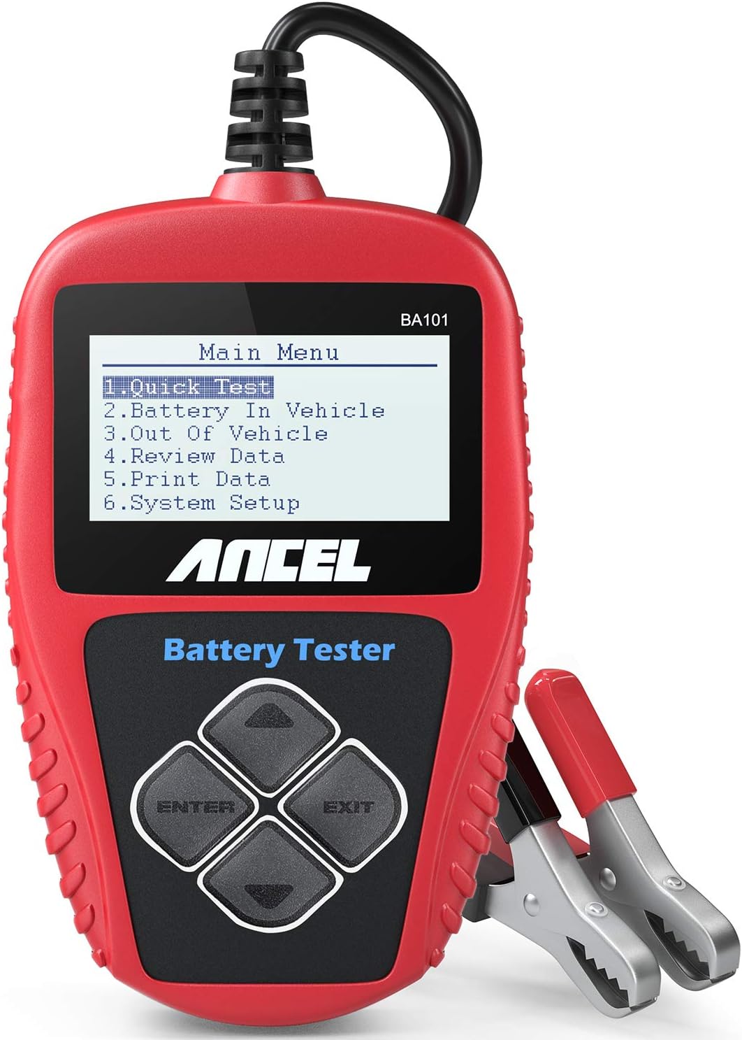 12V 100-2000 CCA Automotive Battery Tester Digital Analyzer F4174