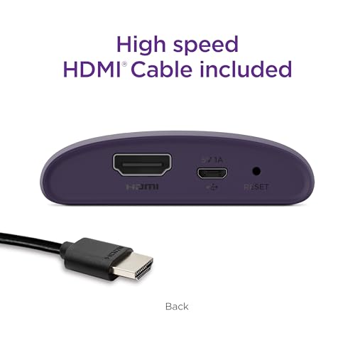 HD Streaming Media Player with HDMI Cable and Remote U8101