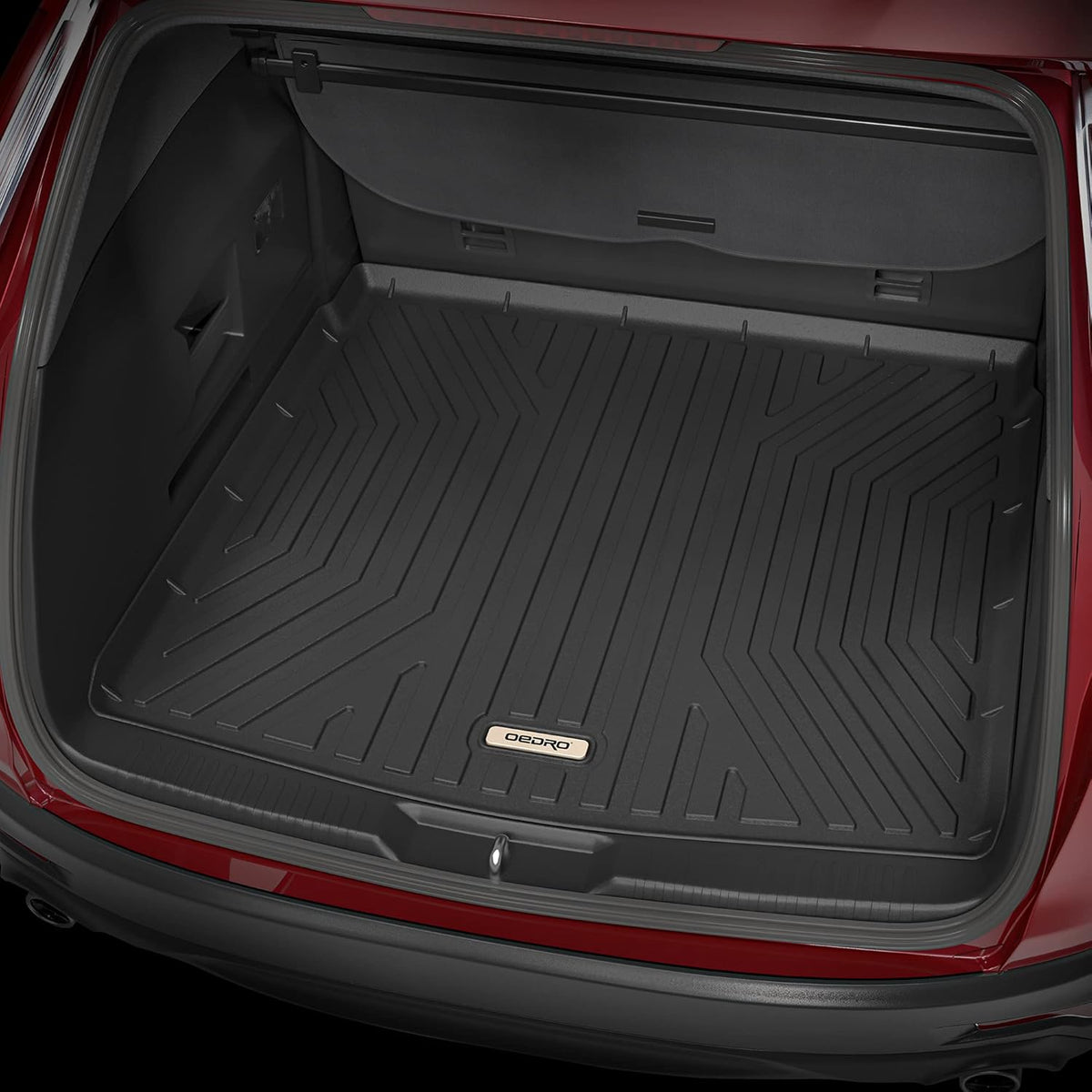 Black TPE Cargo Mats Pack of 2 D770