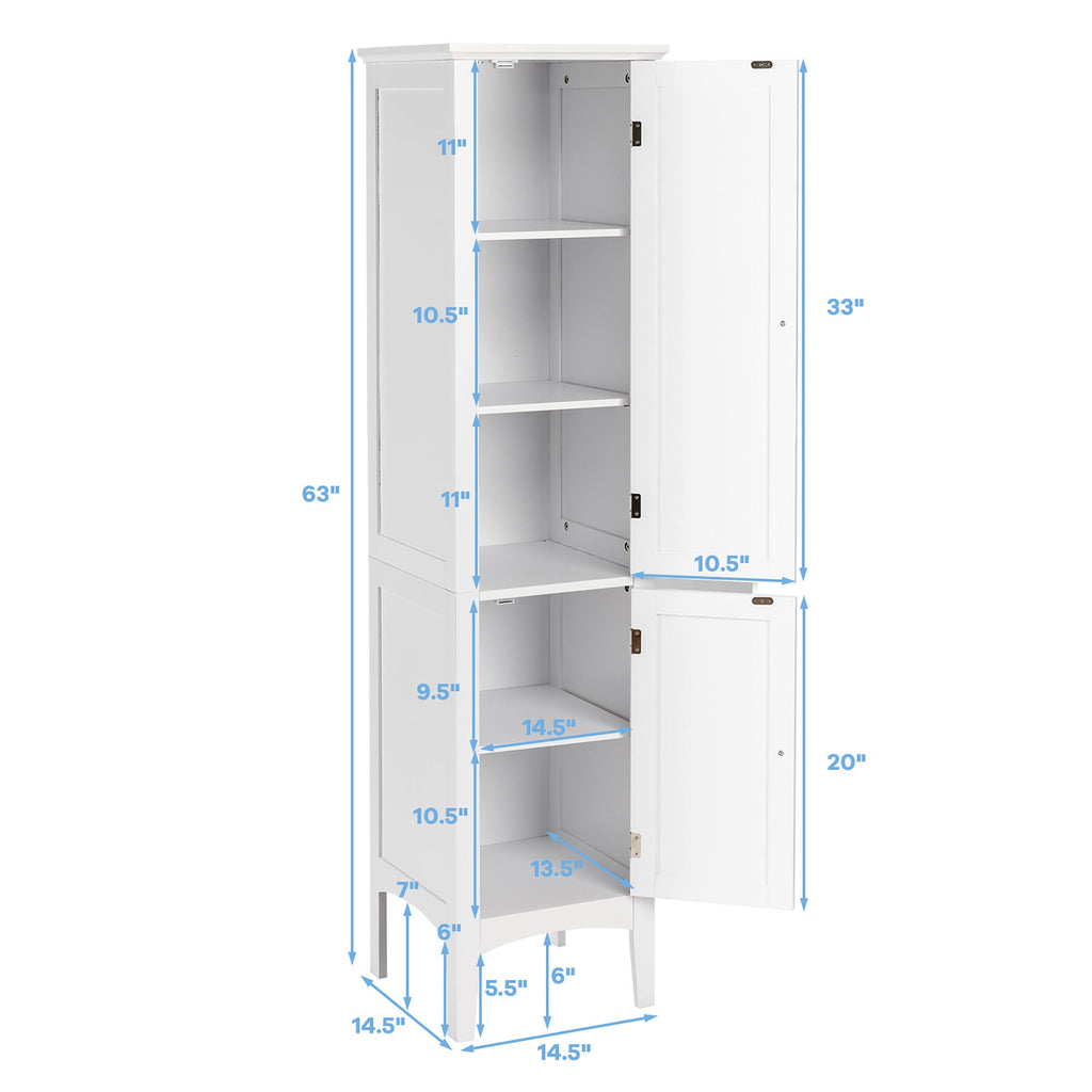 Freestanding Bathroom Storage Cabinet E290834
