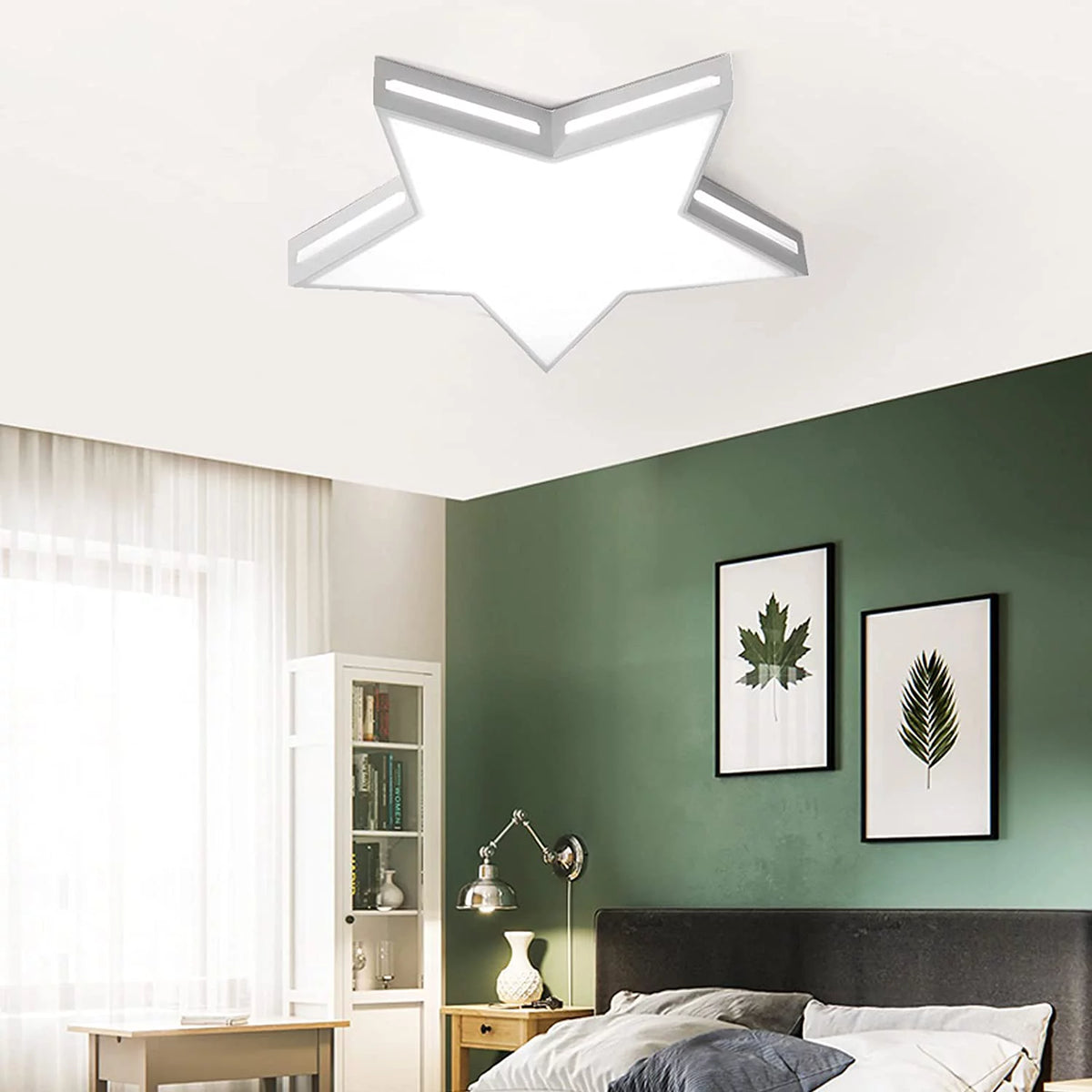 White Acrylic LED Ceiling Light K682305