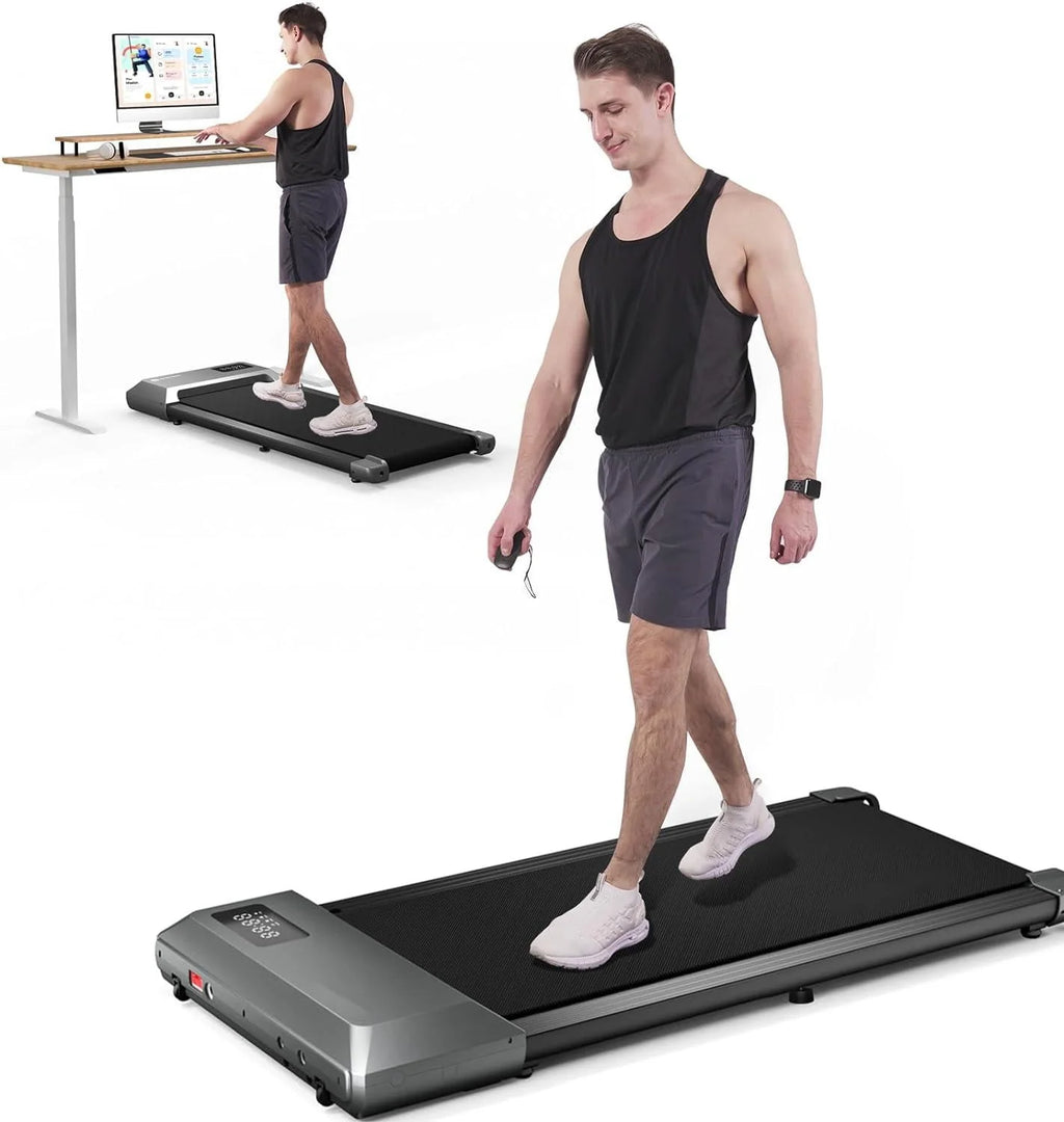 2 in 1 Walking Pad Treadmill with LED Display R96271