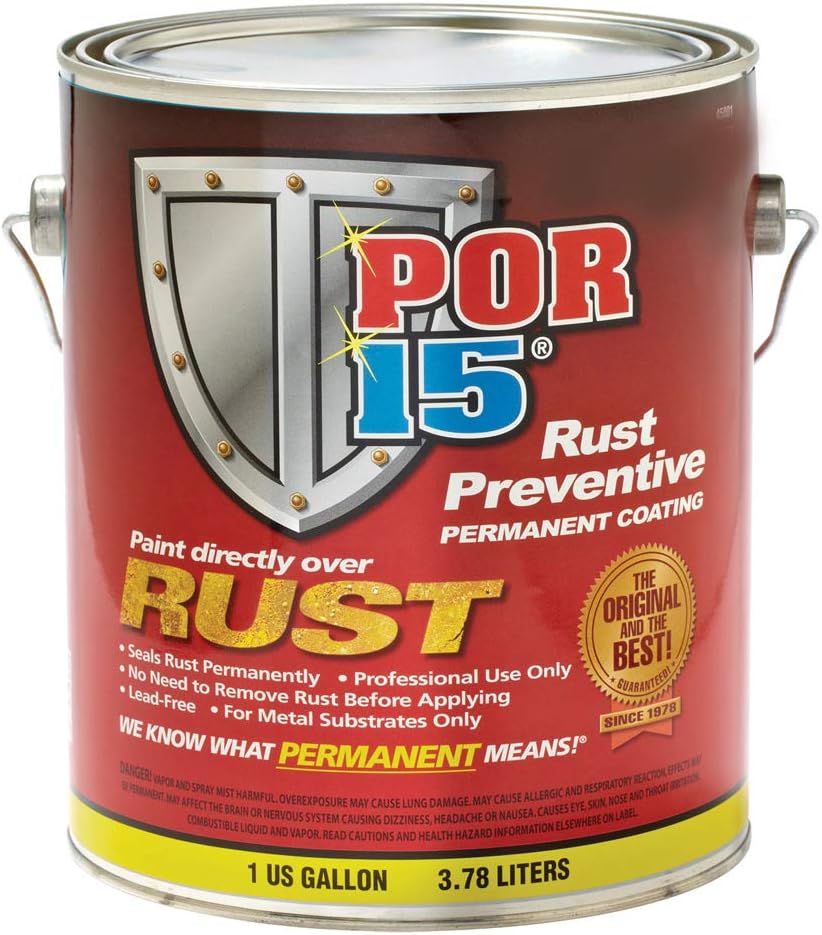 Semi-Gloss Black Rust Preventive Coating A62660