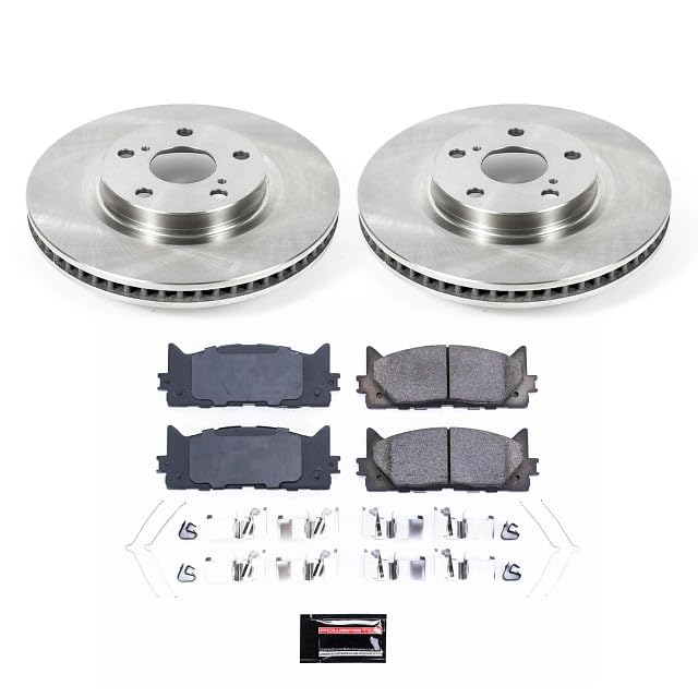 Front Ceramic Brake Pads and Rotors Kit E222674
