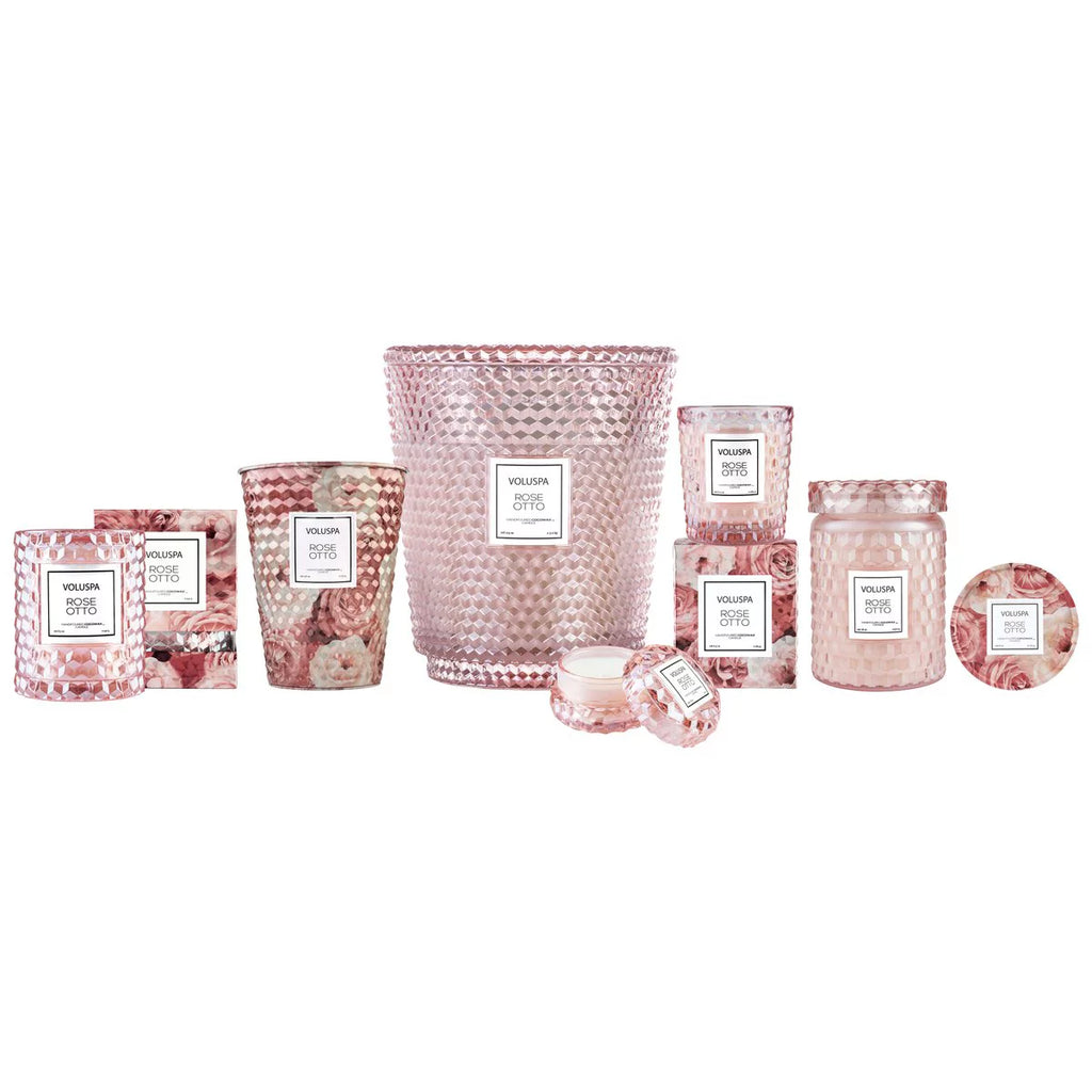 Rose Otto Cloche Candle 8.5 oz F524