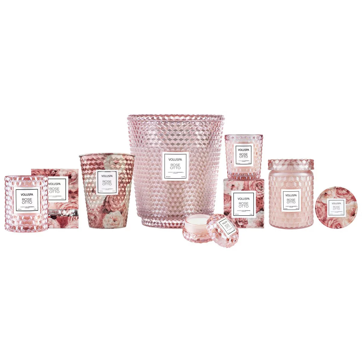 Rose Otto Cloche Candle 8.5 oz F524