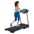 Folding Treadmill with Cushioned Deck and 3 Manual Incline Levels M35900