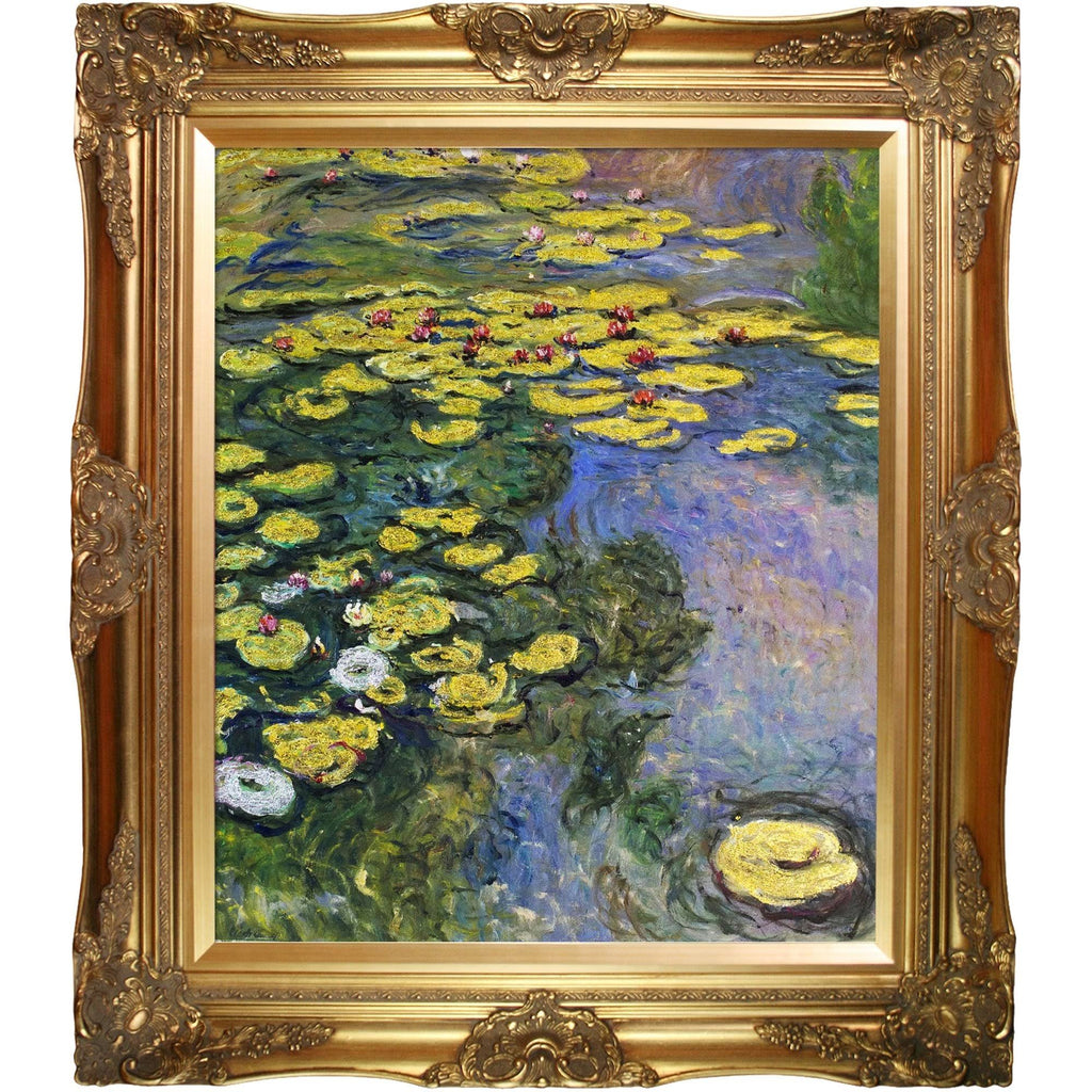 Hand Painted Framed Oil Reproduction on Canvas T89902
