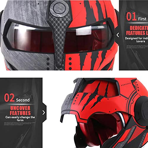 Motorcycle Helmet Full Face Flip Open Helmet DOT Certified I66655