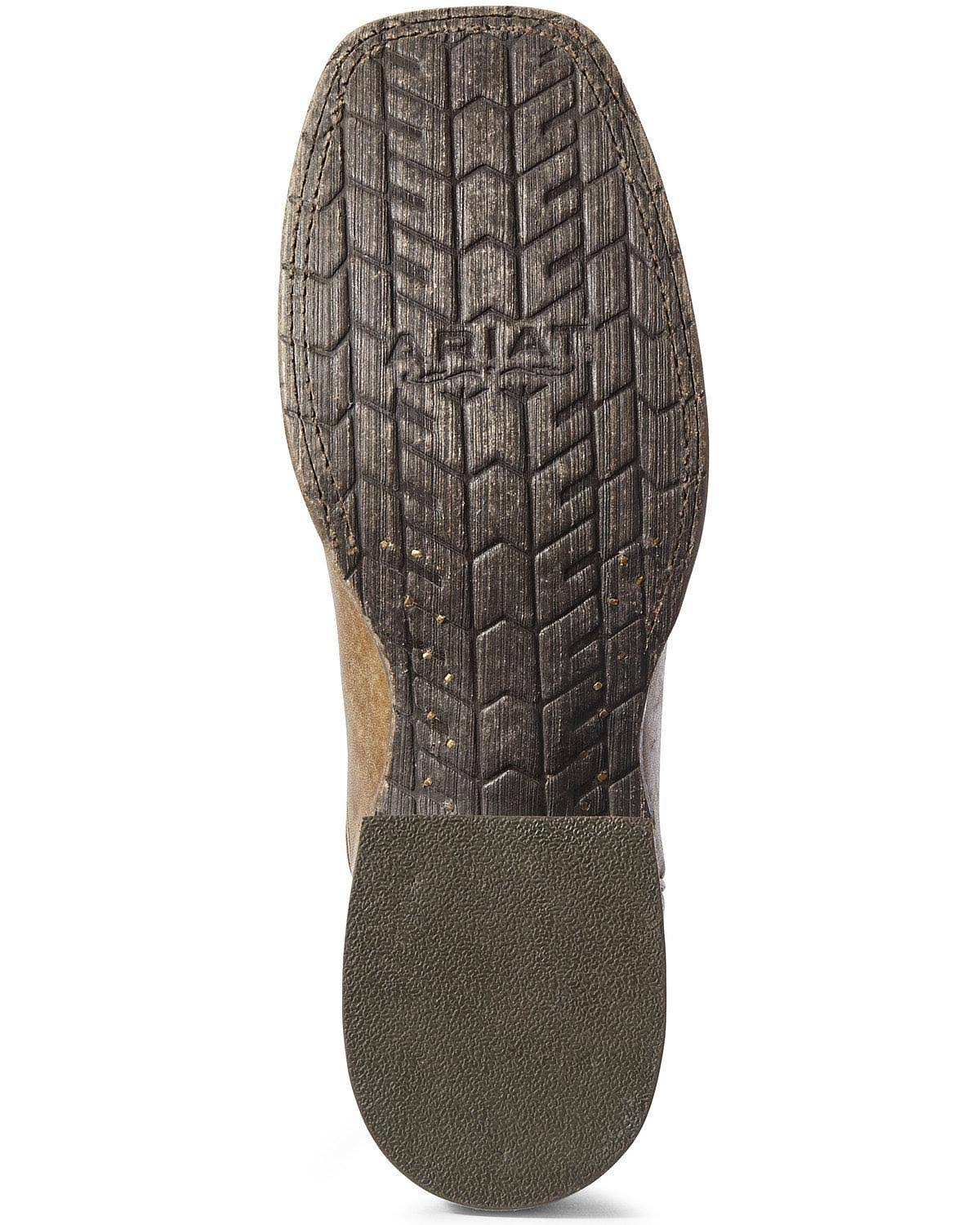 Distressed Brown Men&s Boots Z71883