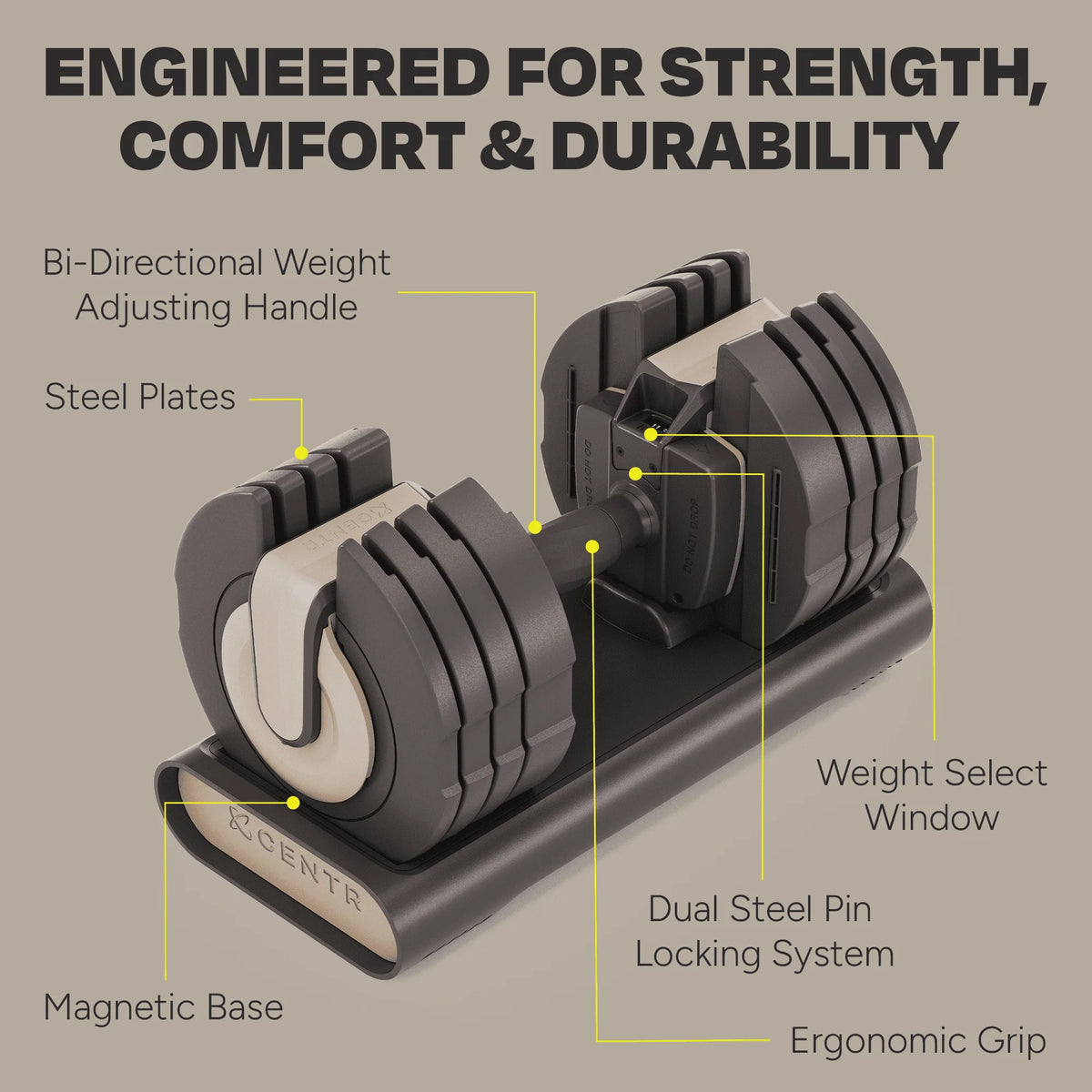 Adjustable Dumbbell 5-50 lbs S602