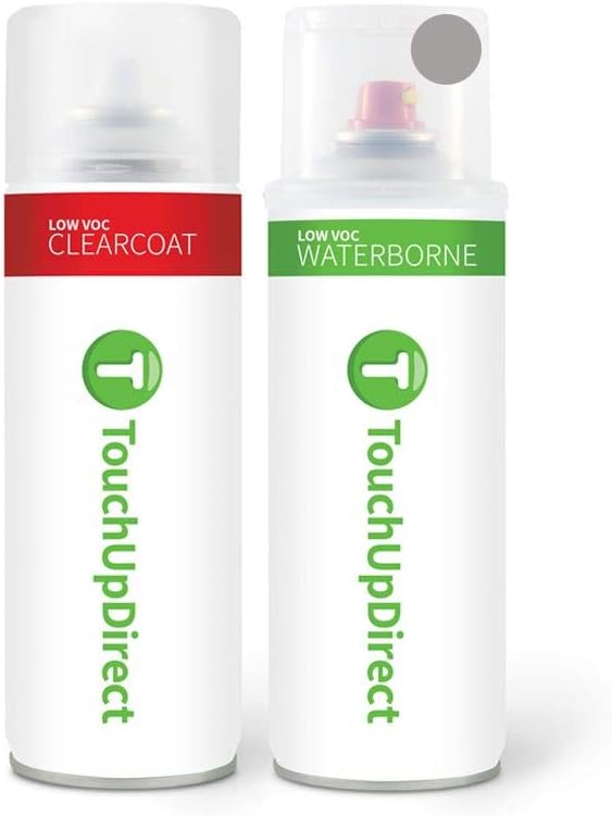 Silver Knockout Metallic Touch Up Paint Aerosol Pack of 2 F9874
