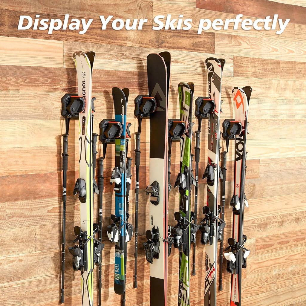 Ski Wall Mount Storage Rack H19848