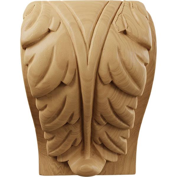 Cherry Acanthus Leaf Block Corbel C90813