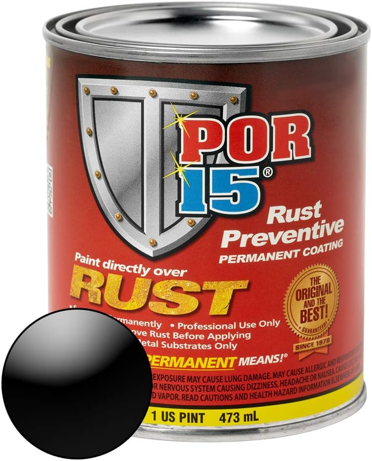 Semi-Gloss Black Rust Preventive Coating A62660