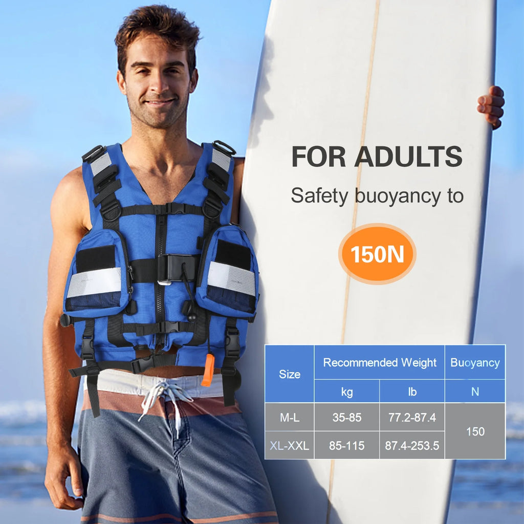 Adult Safety Float Suit Survival Jacket X26472