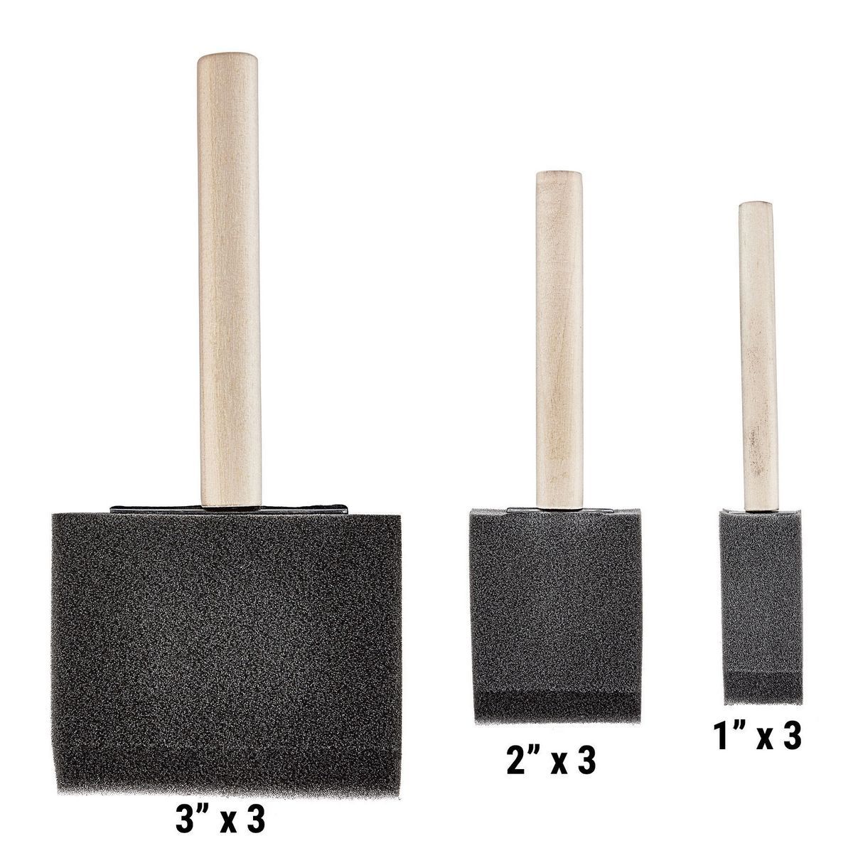 9 Piece Foam Brush Kit V294121