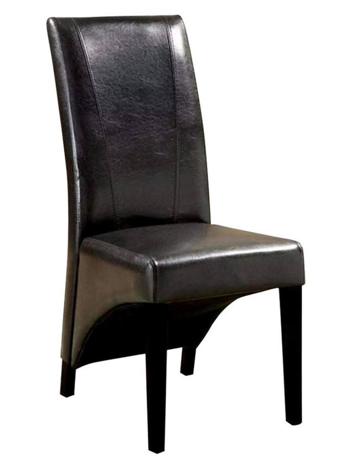 Black Side Chair Set of 2 D294072