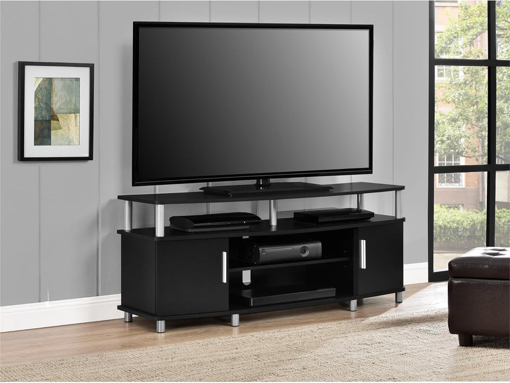 Gray Electric Fireplace TV Console T12347