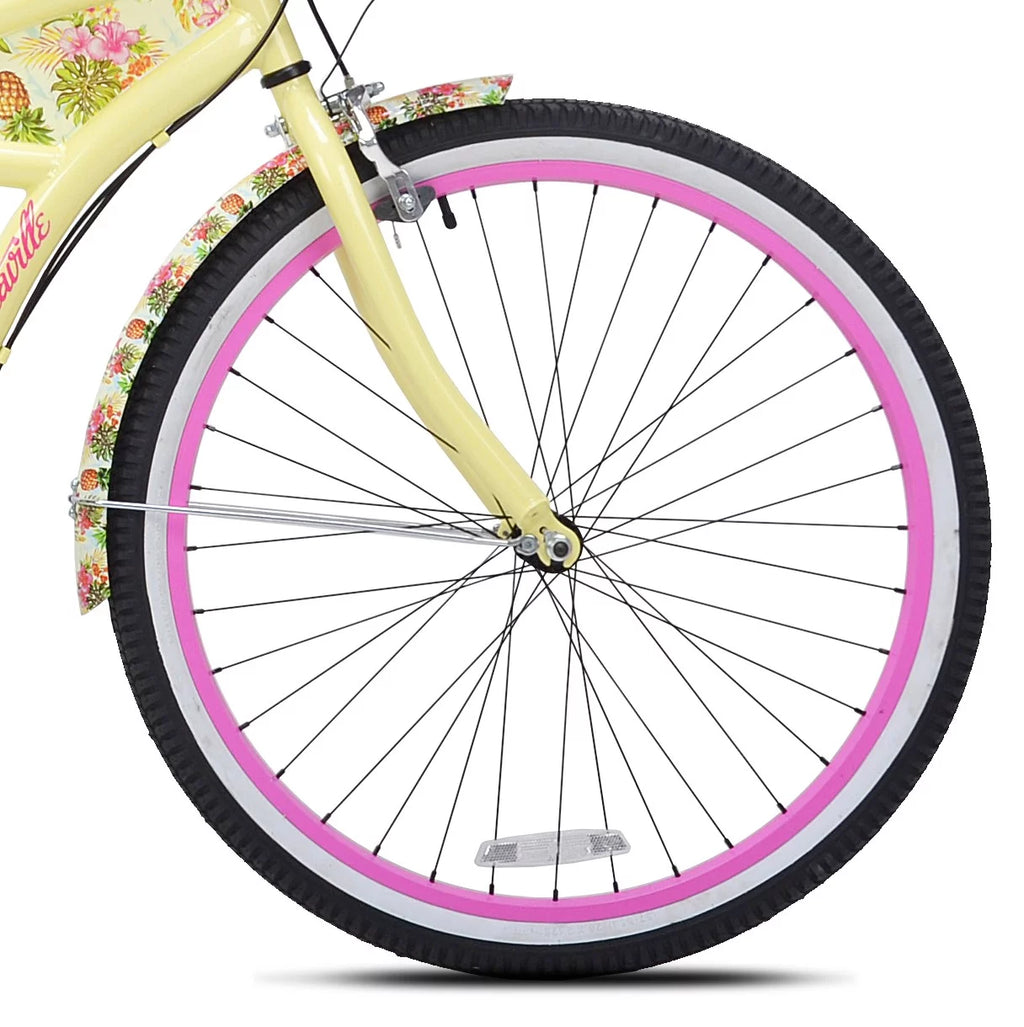 Yellow 3-Speed Cruiser Bike M384710