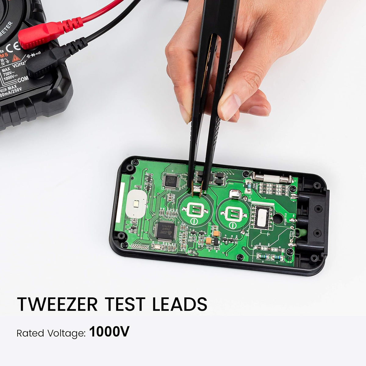 23PCS Multimeter Test Leads Kit with Replaceable Precision Probes, Alligator Clips, Test Hook, Flexible Wires P95450